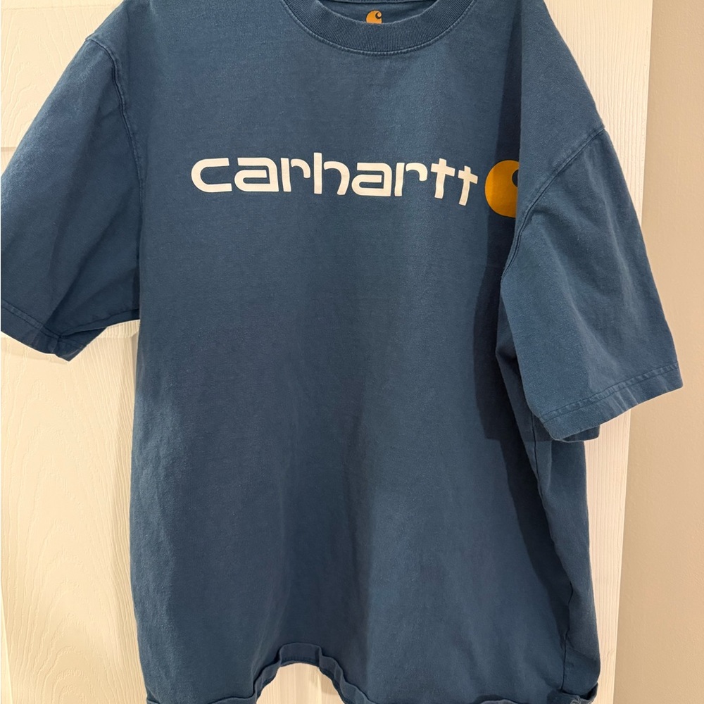 Carhartt Slate Blue Crewneck Tee